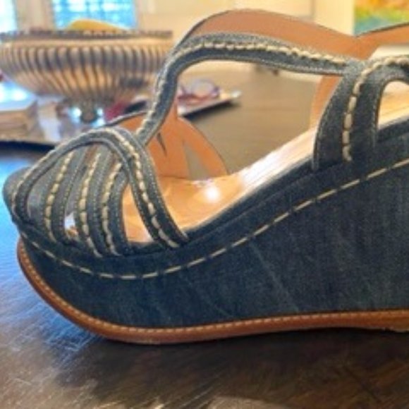 Blue Prada Shoes - Picture 1 of 4
